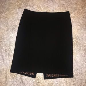 Black Express pencil skirt